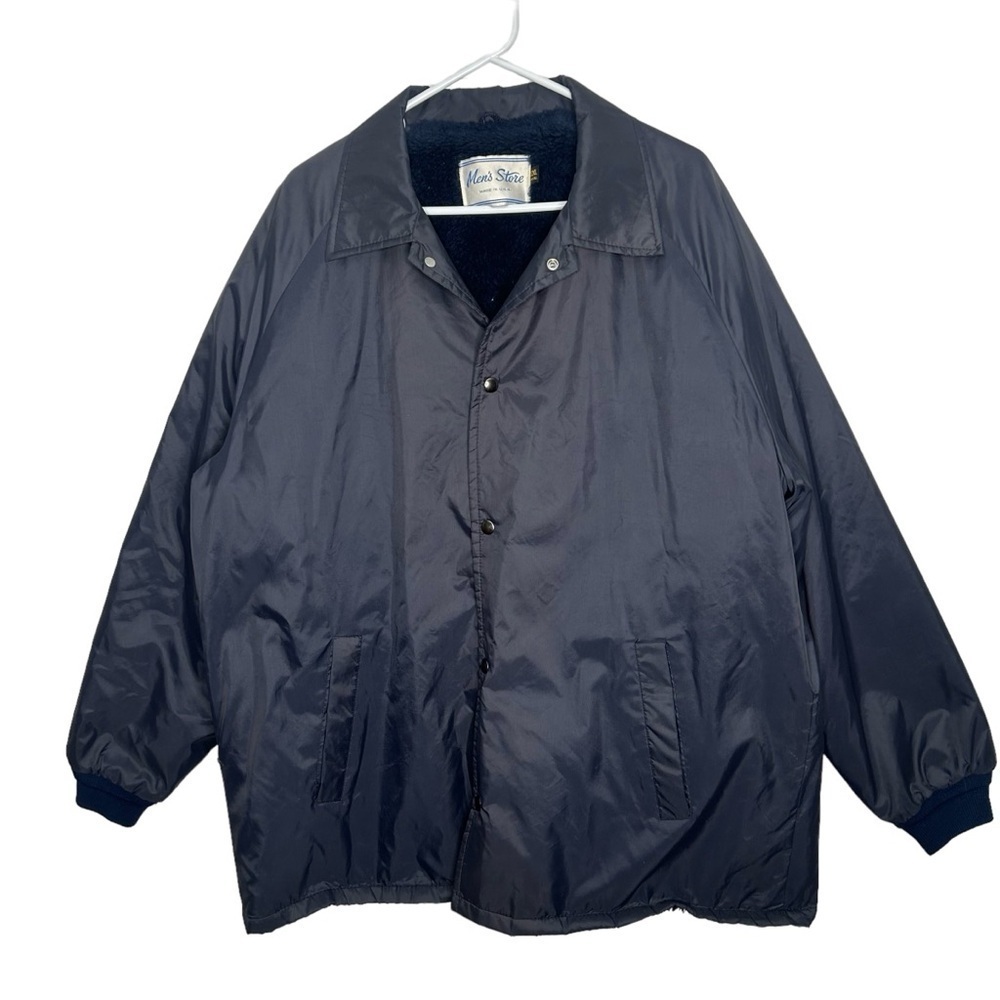 Vintage Sears Made in USA Lined Snap Button Jacket